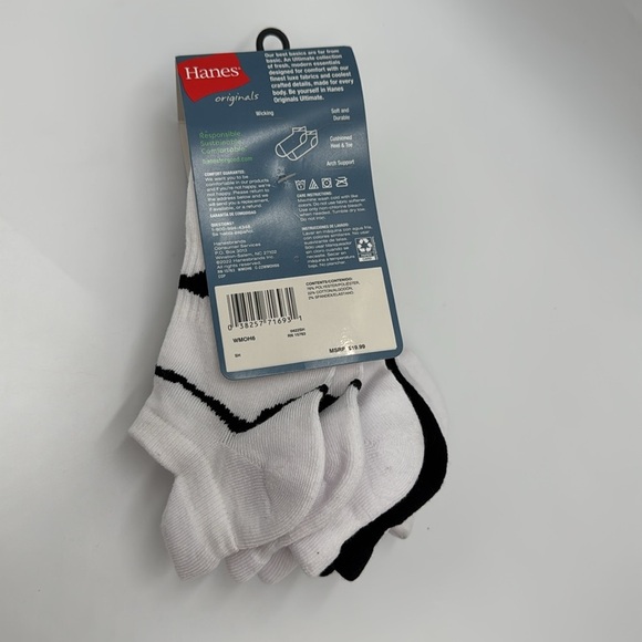 NWT Hanes Ultimate Originals Women’s Heel Shield Socks
Size: 5–9 Pack of 6 pairs - Picture 3 of 8